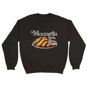 Mozzarella Sticks 90's Crewneck Sweatshirt - Etsy