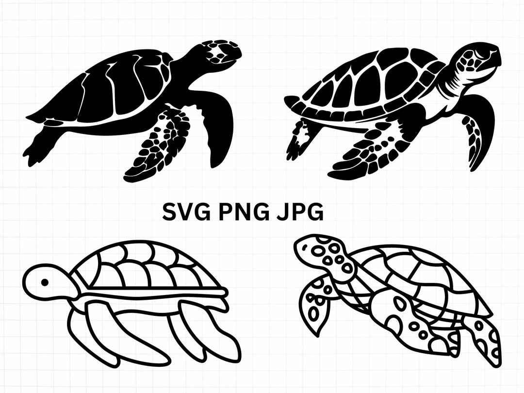 Sea Turtle Svg, Turtle Svg Bundle, Cute Sea Turtle Svg, Baby Turtle Svg ...