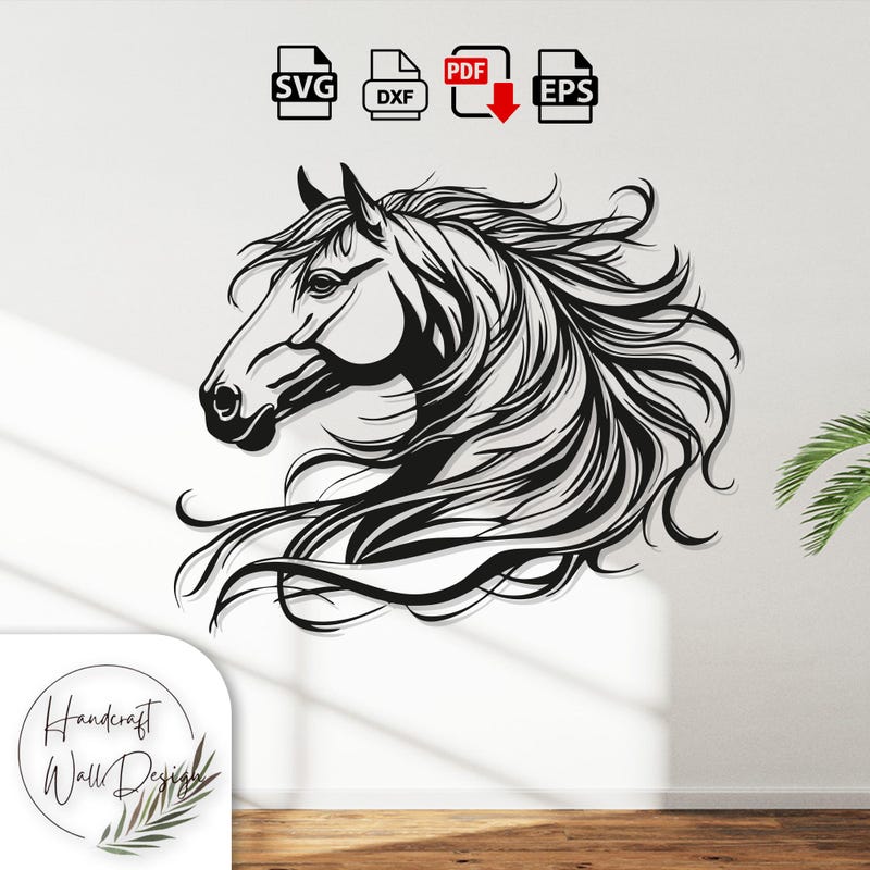 Horse Frame Svg - Etsy