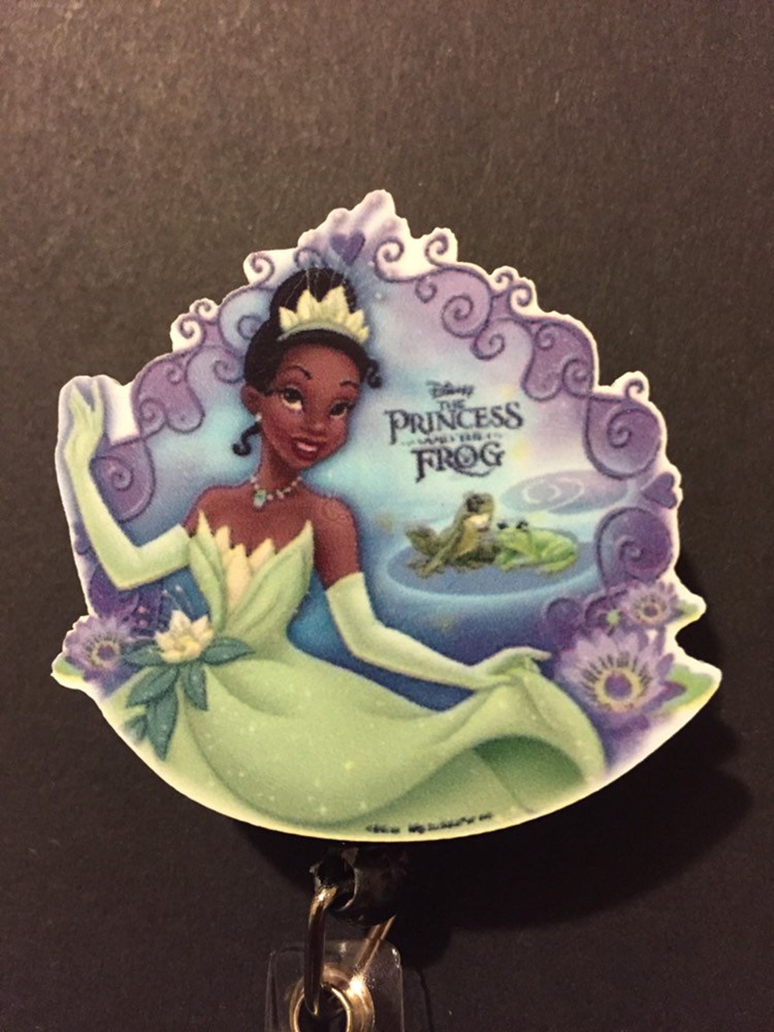 Disney's Tatiana Princess and the Frog Reel Badge Holder - Etsy