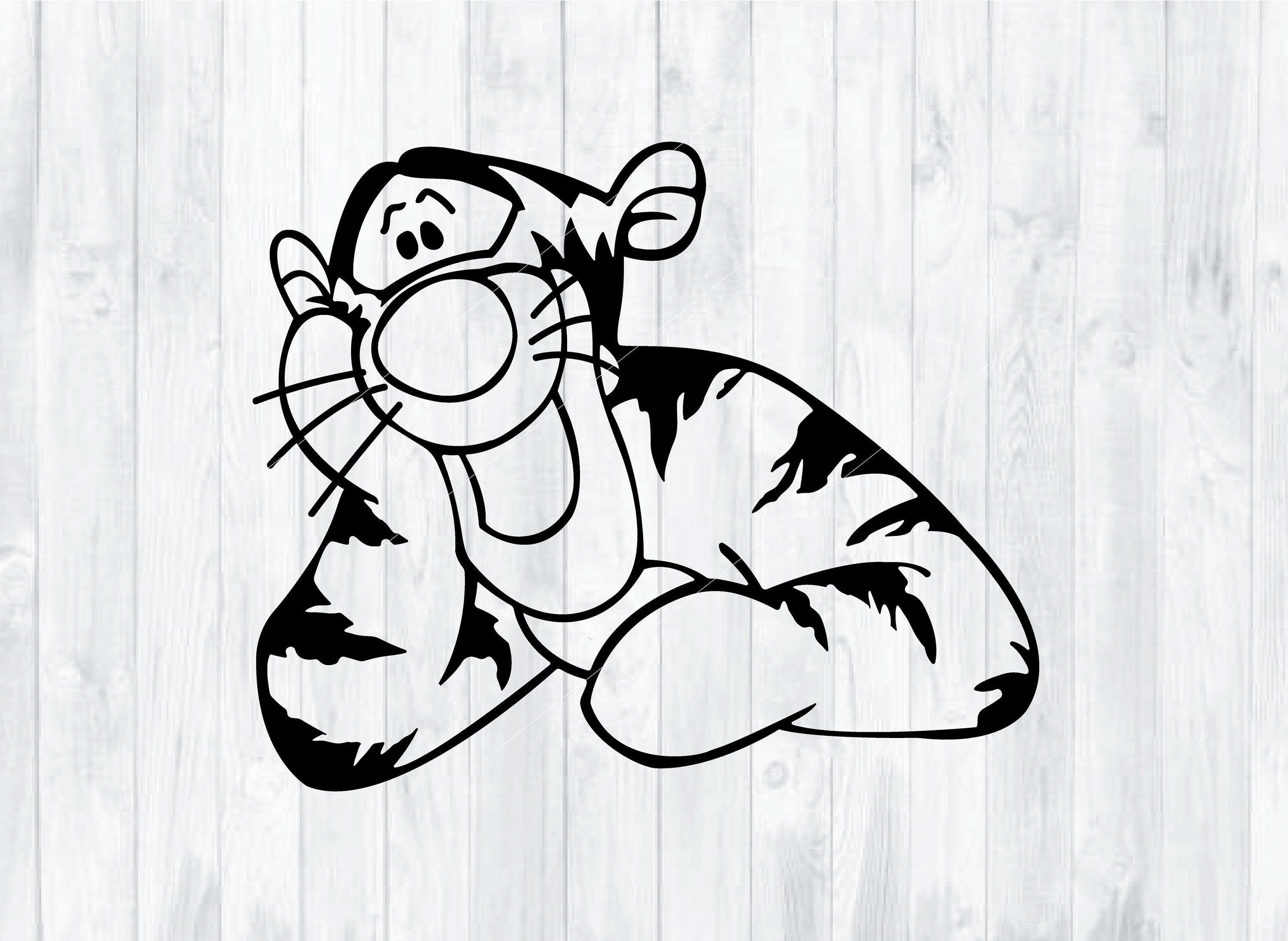 Winnie the Pooh SVG Disney SVg Winnie the Pooh Tigger | Etsy