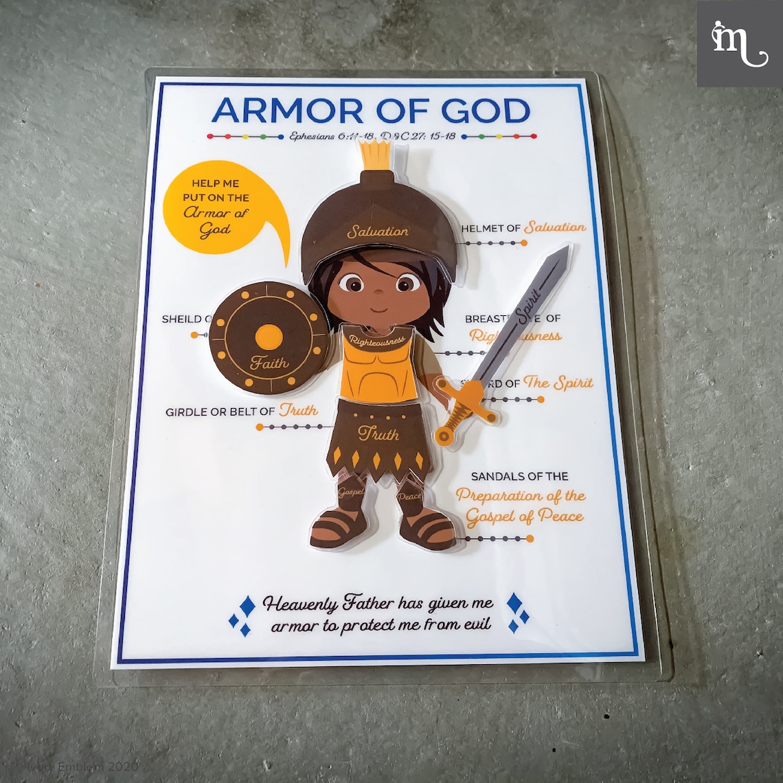 Armor of God LDS Activity Sheet Busy Binder - Etsy