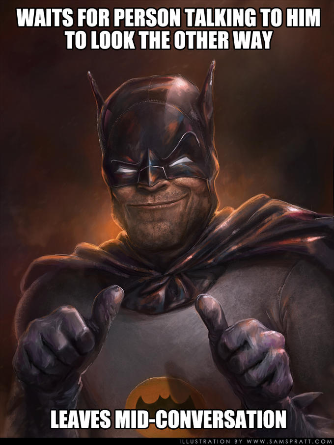 Batman Meme Face