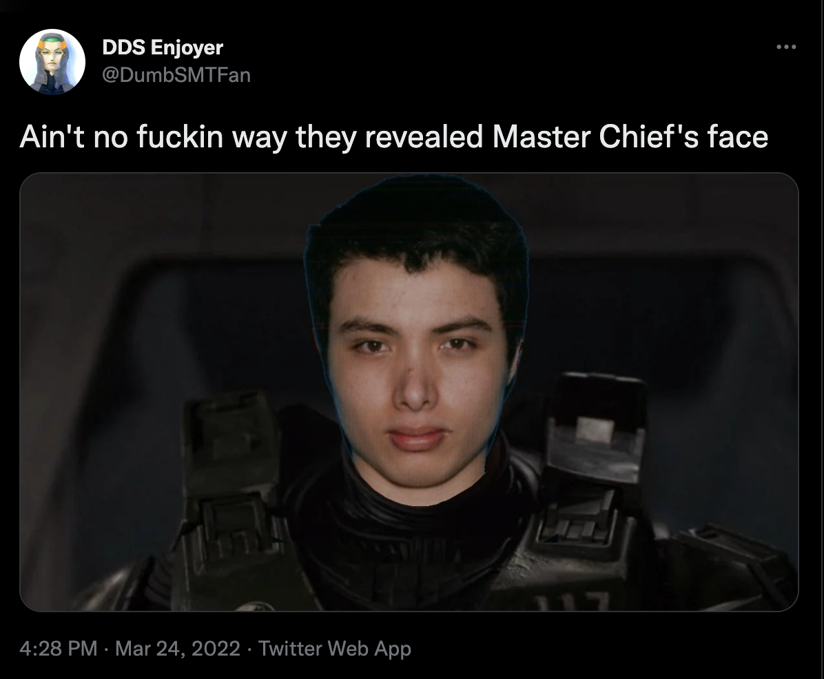 Master Chief Face