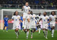 Foot : la France s’impose en Italie et termine première de son groupe en Ligue des nations