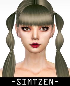 15 TS4 KPOP HAIR CC ideas | kpop hair, c.c., sims 4