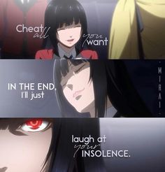 Insane Yumeko Jabami Quotes - Get notified when miss insane you never ...