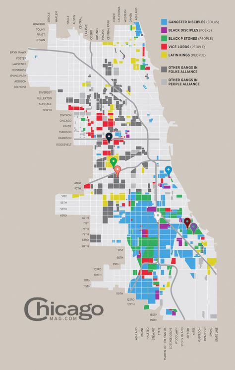 Last Night's Mass Shootings and Chicago Gang Territory - The 312 ...