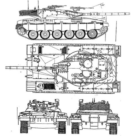 Modern Tank Schematics