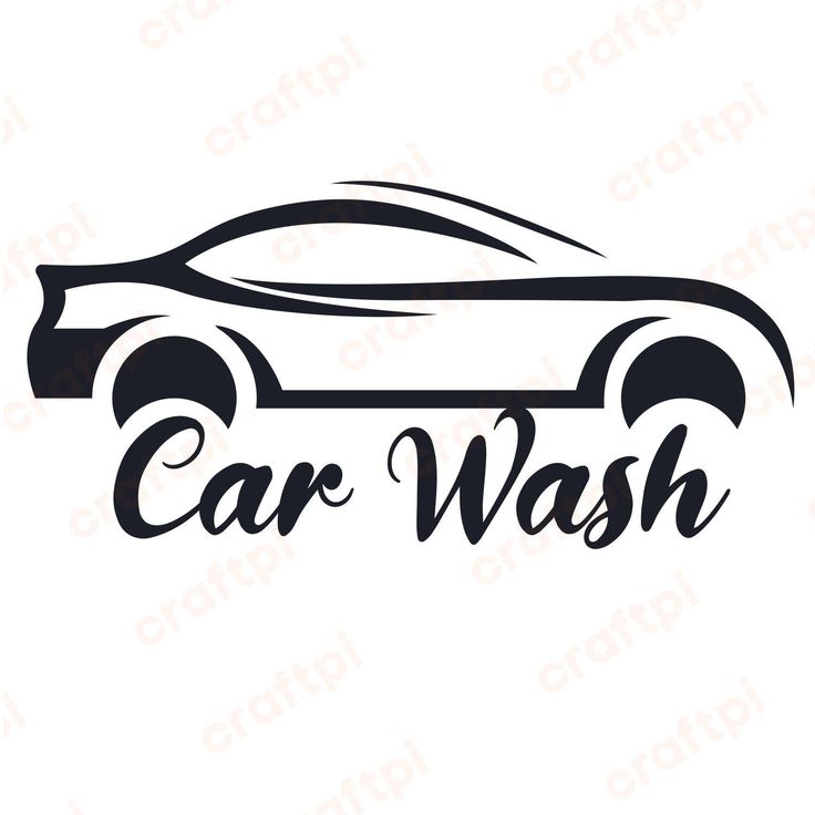 Car Wash With Car SVG, PNG, JPG, PSD, PDF Files | Craftpi in 2024 | Car ...