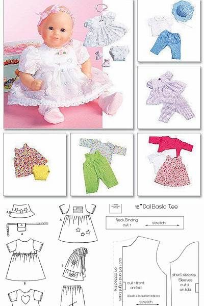 12-Inch Baby Doll Clothes Patterns Free - Bing images | Doll clothes ...