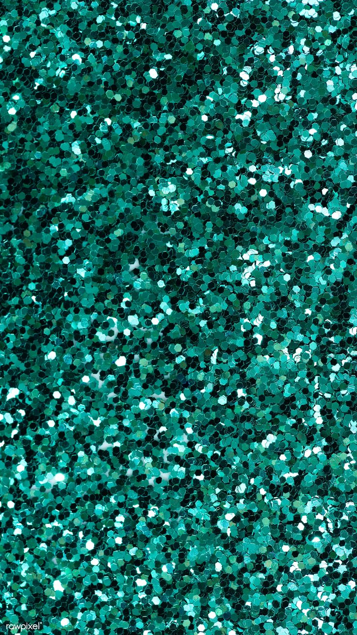 Shiny green glitter textured background | free image by rawpixel.com ...