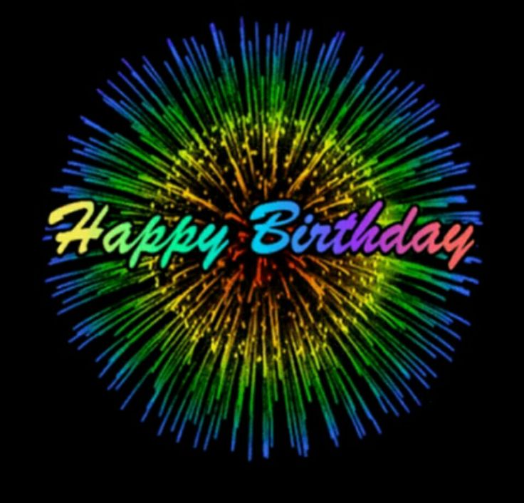 Pin by Brandi Steele on Happy Birthday | Silhouette clip art, Neon ...