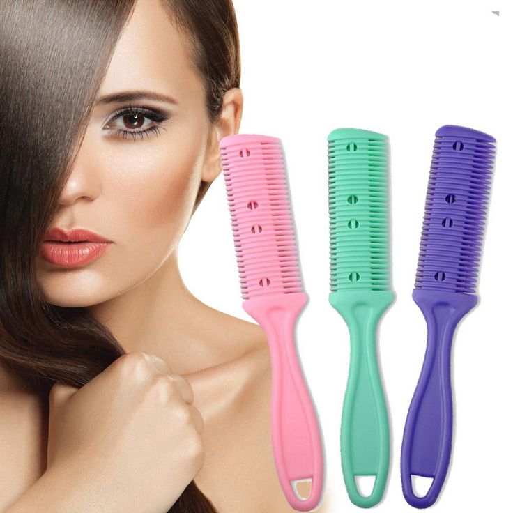 [Visit to Buy] Hot Selling 4pcs/set Professional Hair Razor Comb ...