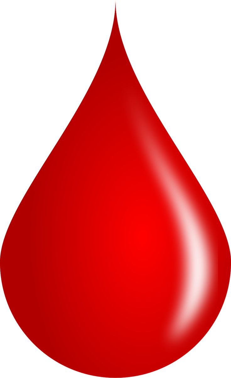 Medical Clip Art: Blood Drop Logo