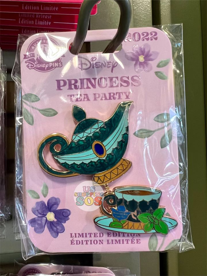 DLR - Disney Princess Tea Party Limited Edition Pin - Jasmine | Disney ...