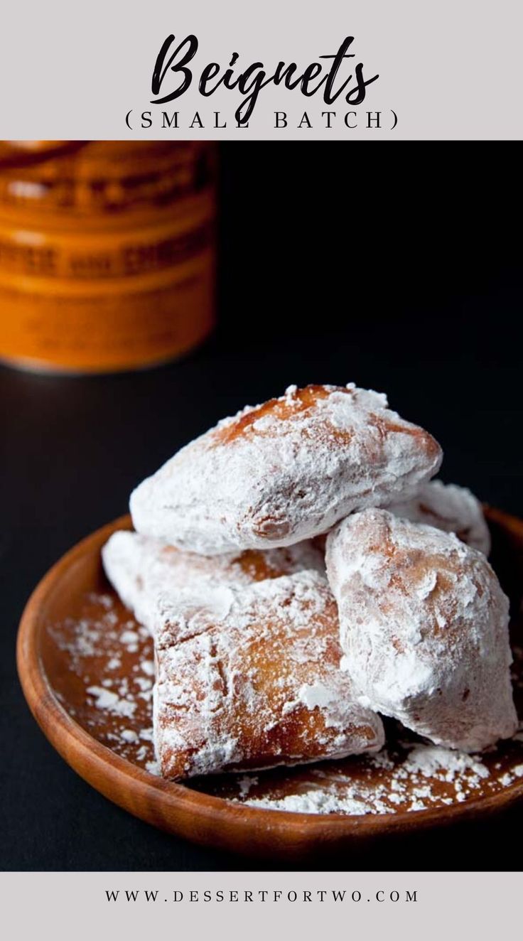 Easy Beignet Recipe - Dessert for Two | Recipe | Beignet recipe ...