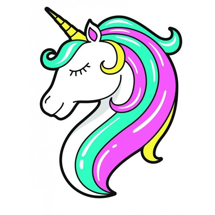 Pin by BooMMix 🌺БУМАЖНЫЕ СЮРПРИЗЫ🌺 on П | Unicorns vector, Unicorn head ...