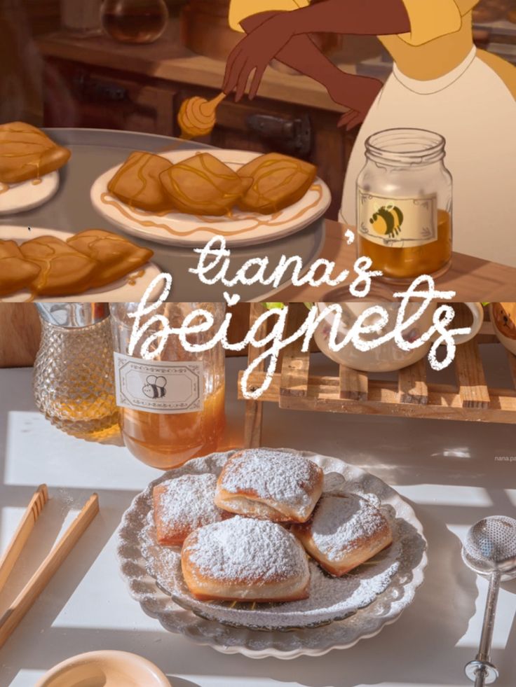 Tiana’s Beignets | Recipe in 2024 | Disney dessert recipes, Baking ...