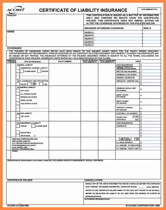 Acord Insurance Certificate Template (11) - TEMPLATES EXAMPLE ...