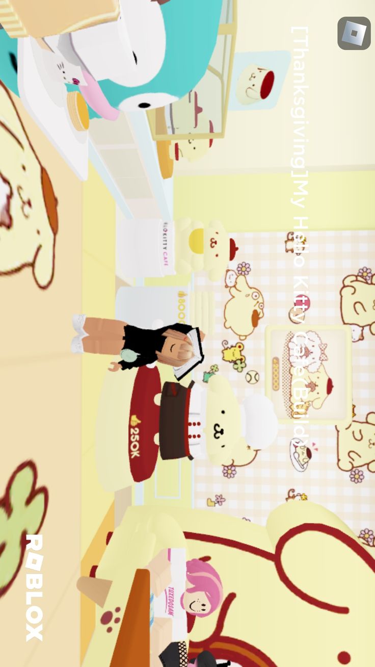 Roblox my hello Kitty cafe [coffee]