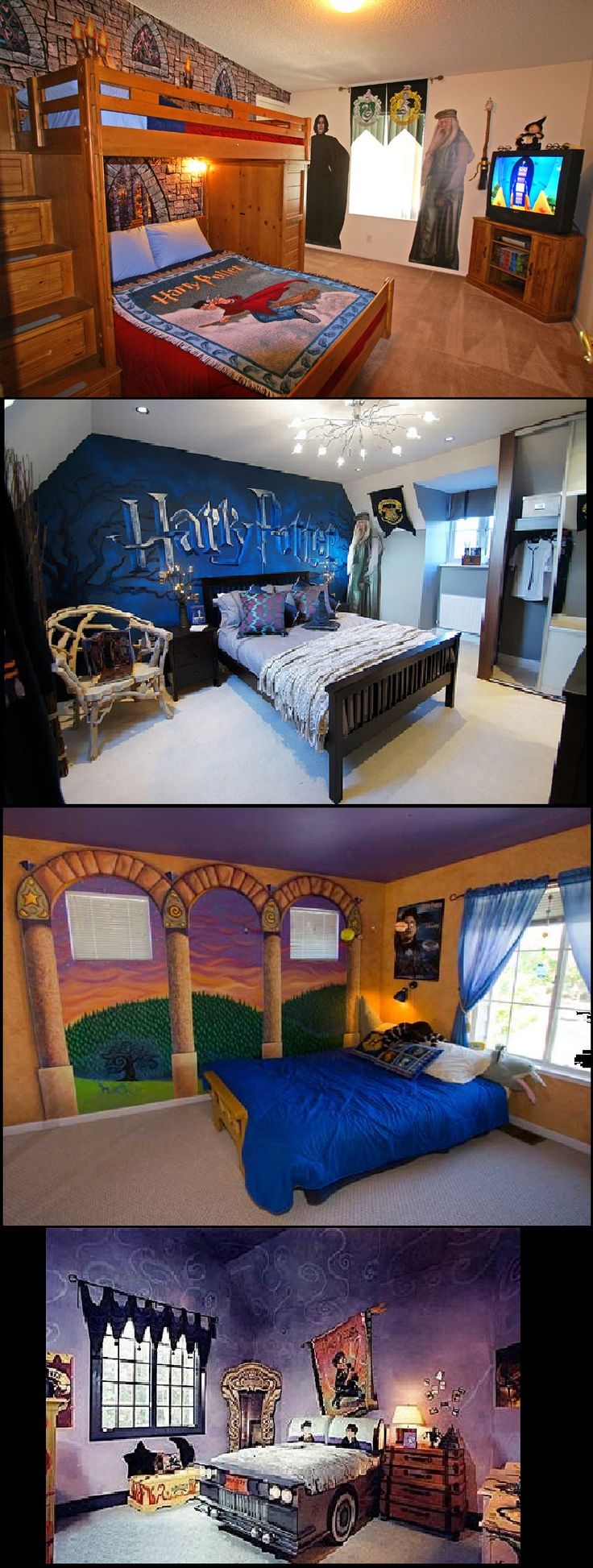 Harry Potter Themed Bedroom Ideas | Harry potter room, Harry ...