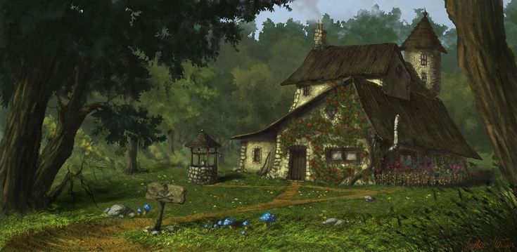 Witch's house by jameli on DeviantArt | Witch house, Witch cottage ...