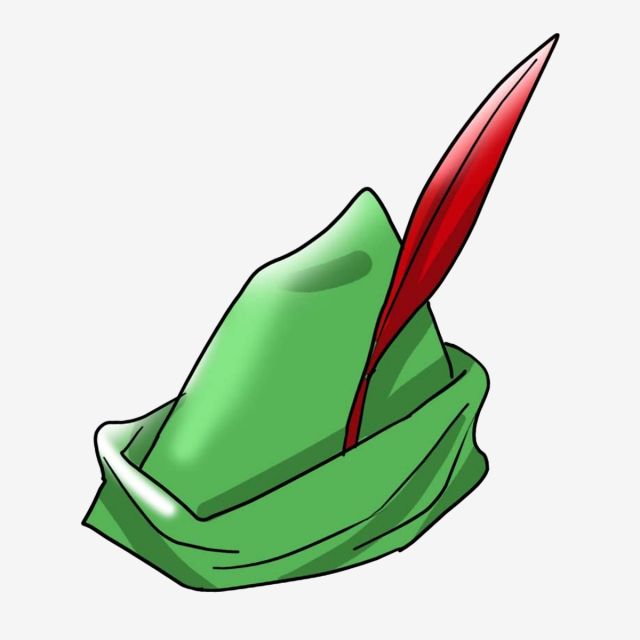 Robin Hood Clipart Transparent PNG Hd, Illustration Robin Hood Hat ...