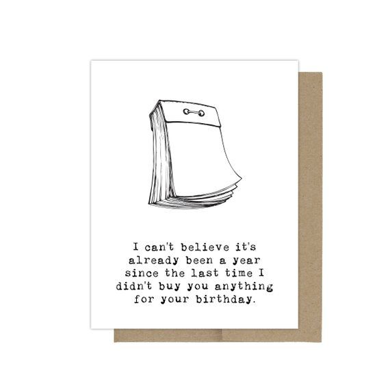 Another Birthday Card Happy Birthday Card It's Your - Etsy | Sarcastic ...