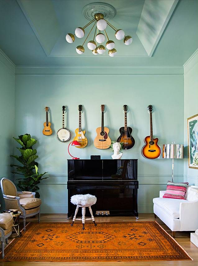 In-Home Music Rooms Are Trending - Dig This Design | Home music ...