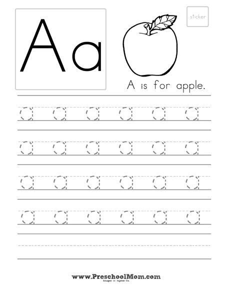 Alphabet Handwriting Worksheets | Preschool alphabet printables ...