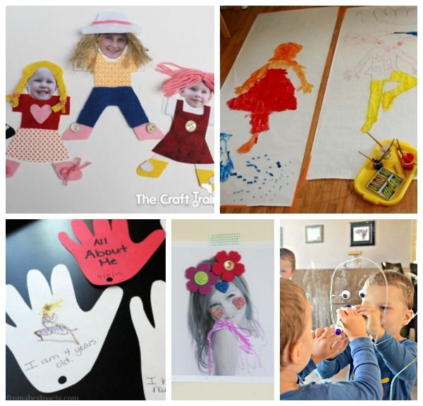 25 All About Me Activities & Free Printables | Totschooling - Toddler ...