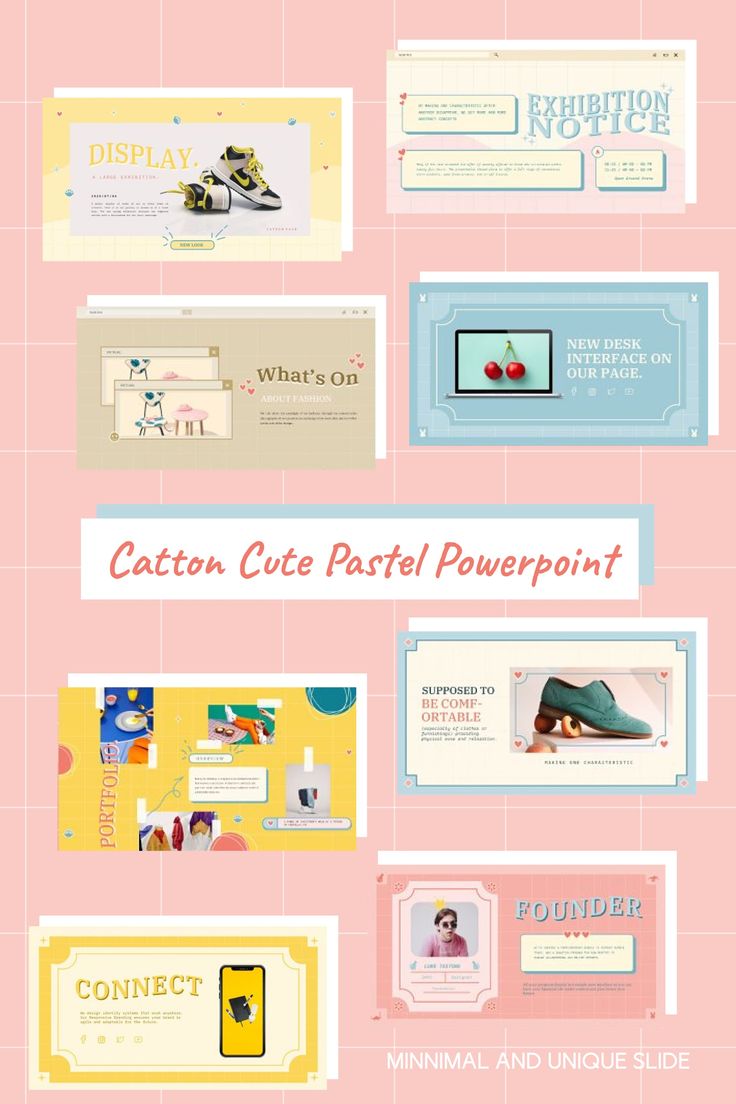 Catton Cute Pastel Powerpoint | Powerpoint, Powerpoint templates ...