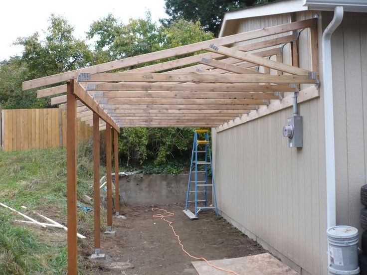 carports attached to house pictures build a lean to