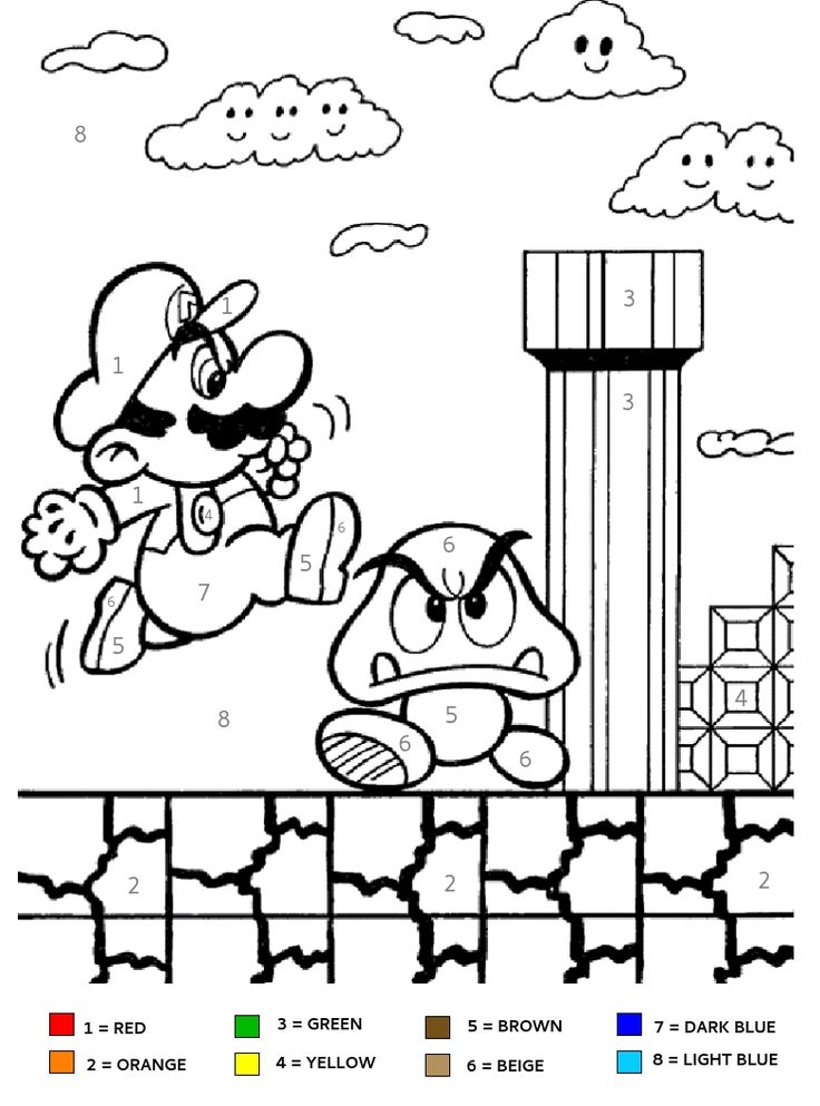 Printable Super Mario Activity Sheets - Printable Word Searches