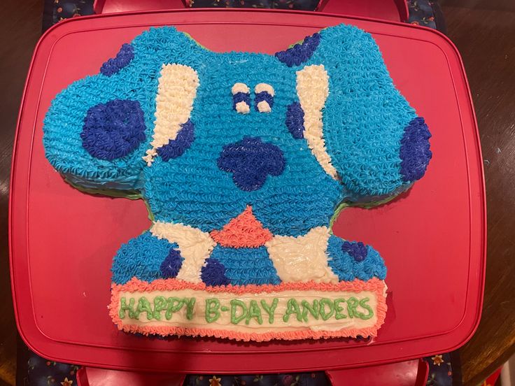 Blue’s Clues Cake | Blue’s clues, Happy b day, Blue