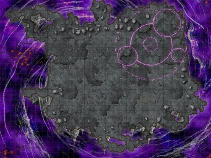 Void Lair [40x30] : battlemaps | Dnd world map, Dungeon maps, Fantasy map