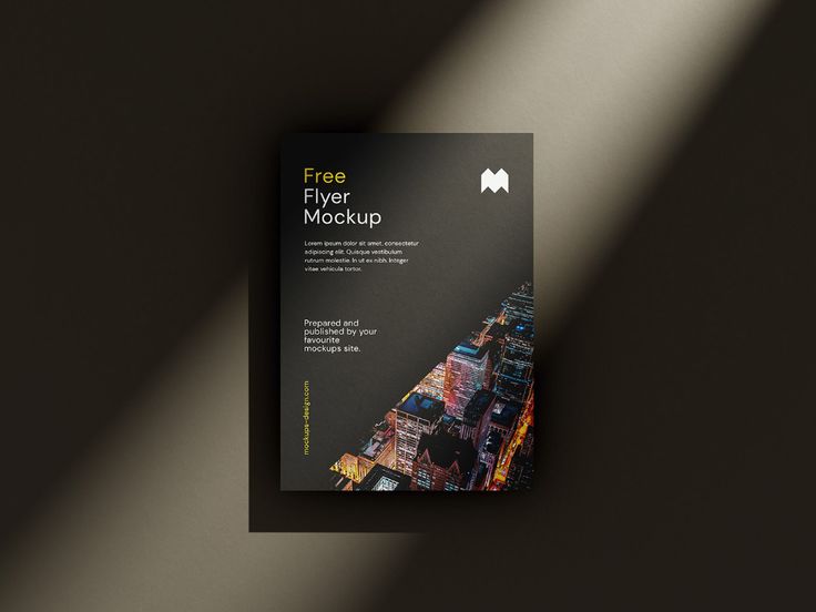 Free A4 flyer mockup on Behance | Flyer mockup psd, Flyer mockup, Flyer ...