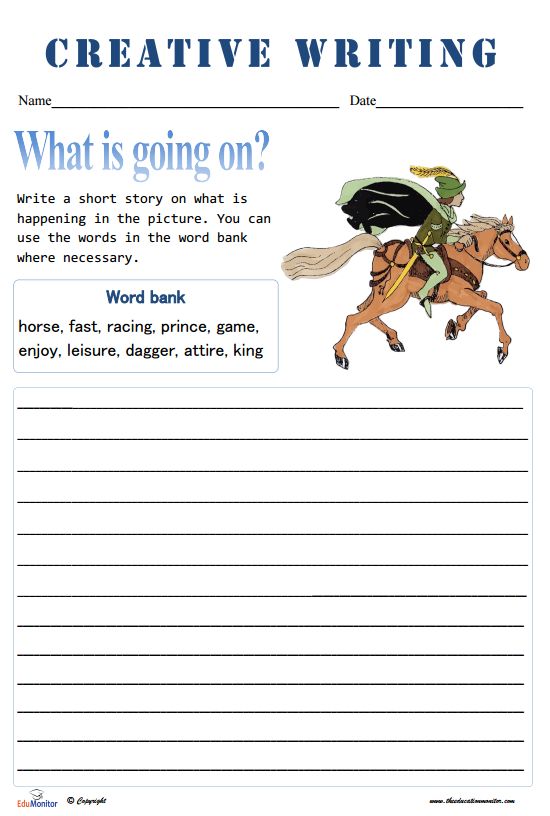 Narrative Writing Prompts For 5Th Grade