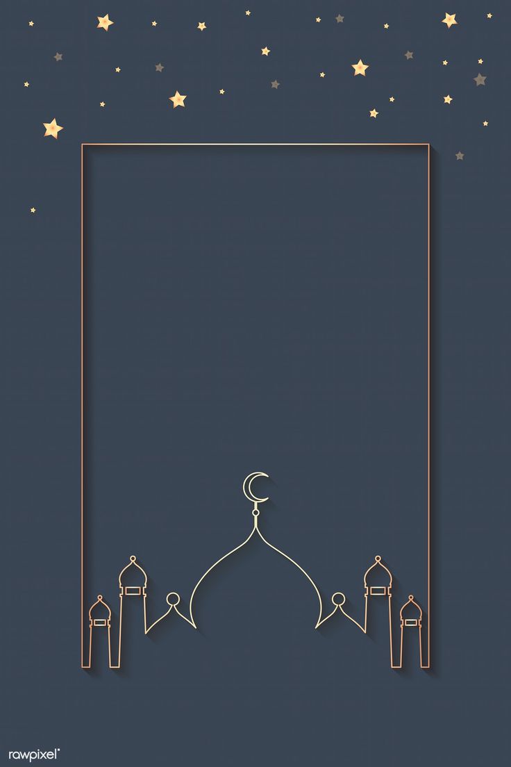 Ramadan Mubarak with mosque vector | free image by rawpixel.com / Katie ...