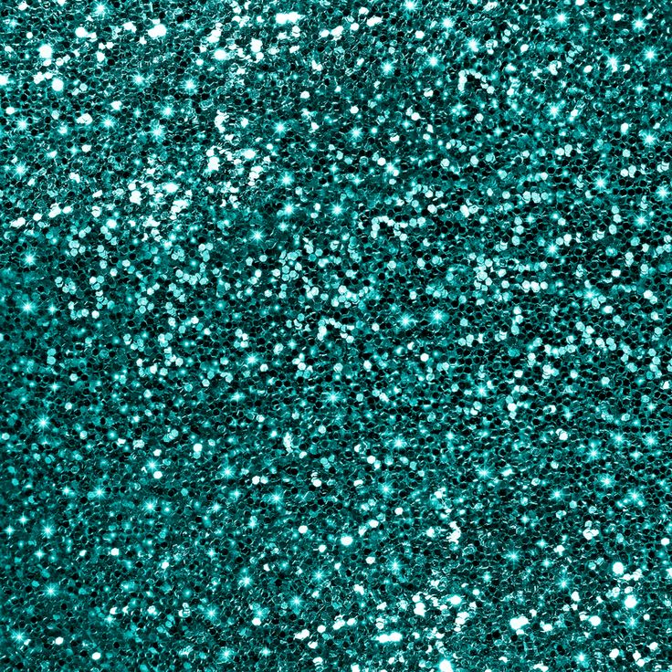 Sparkly Glam Teal Glitter Collection Throw Pillow by Rose Gold en 2024