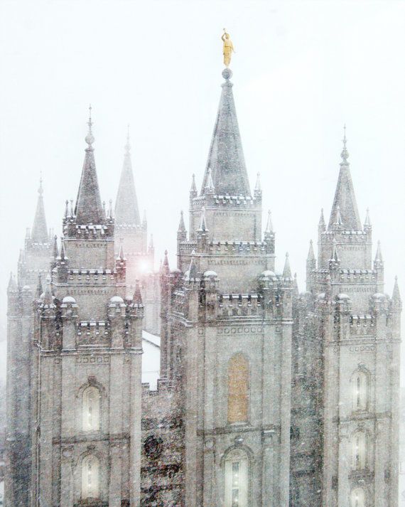 Inspires, the Salt Lake Temple, Vertical, 8x10 Digital File, INSTANT ...