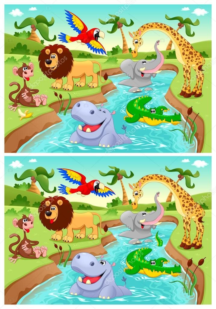 Spot The Differences Printable