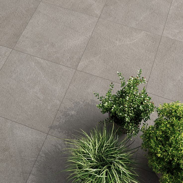 Rushmore Rock Gray 24x24 Matte Porcelain 2CM Outdoor Paver | Outdoor ...