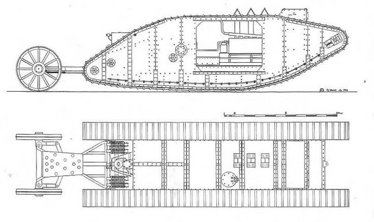 Ww1 tanks, Blueprints, Earthquake