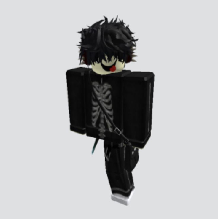 Pin by 𖤐 on ♡̸avatars☠︎ | Grunge outfits male, Grunge outfits, Roblox