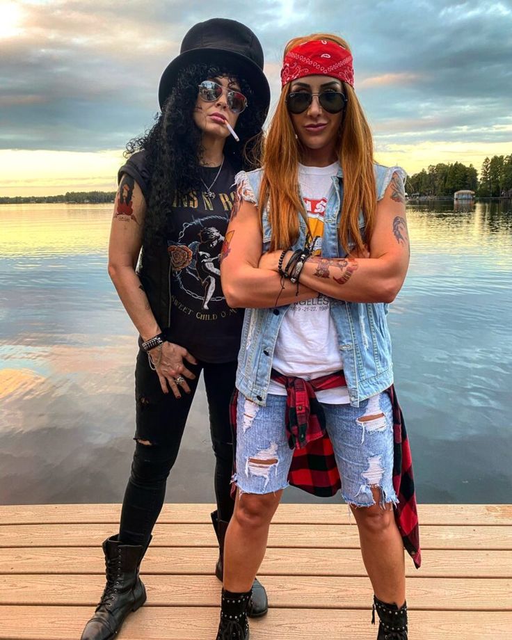 Best AXL ROSE & SLASH Costume - PYGear.com | Slash costume, Rose ...