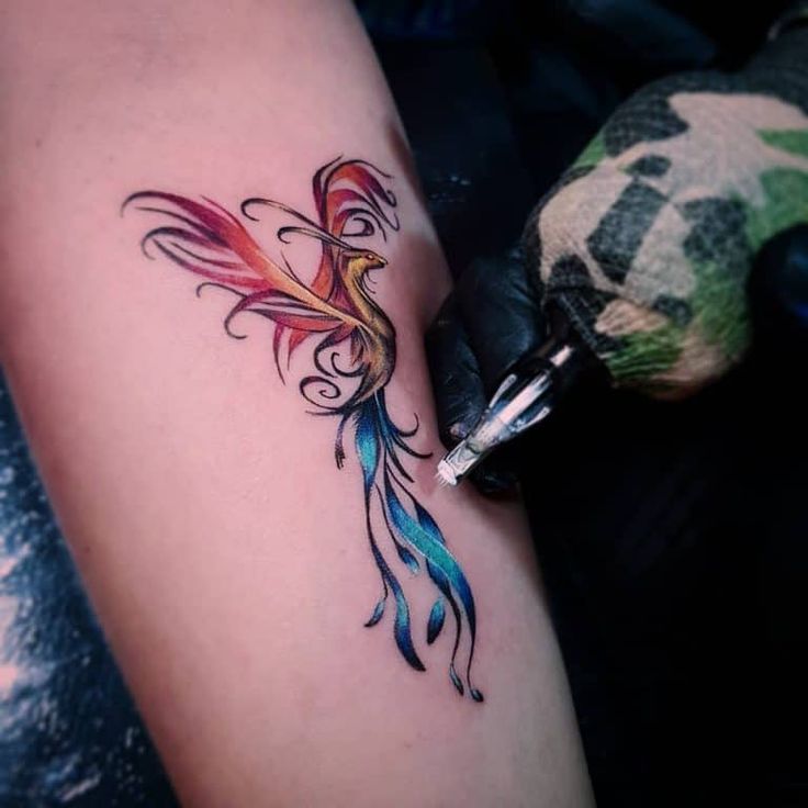 50 Cool Small Phoenix Tattoo Ideas [2024 Inspiration Guide] | Phoenix ...