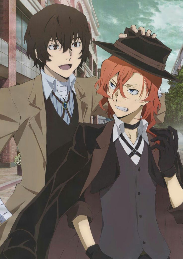 Dazai x Chuuya | Милые рисунки, Милые каракули, Эскизы персонажей