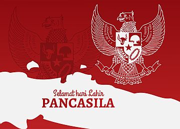 Selamat Hari Lahir Pancasila Banner Background, Indonesia, Pancasila ...